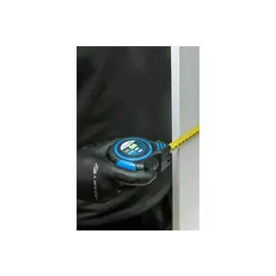 Hogert Technik Steel Measuring Tape Class II Accuracy, 8 m Length and 25 mm Width, HT4M402