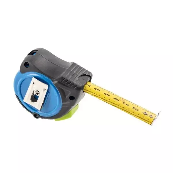 Hogert Technik Steel Measuring Tape Class II Accuracy, 3 m Length and 16 mm Width, HT4M405