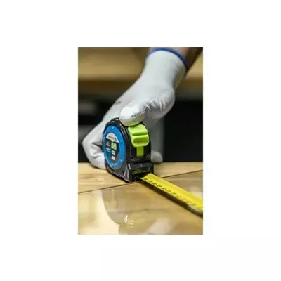 Hogert Technik Steel Measuring Tape Class II Accuracy, 8 m Length and 25 mm Width, HT4M411