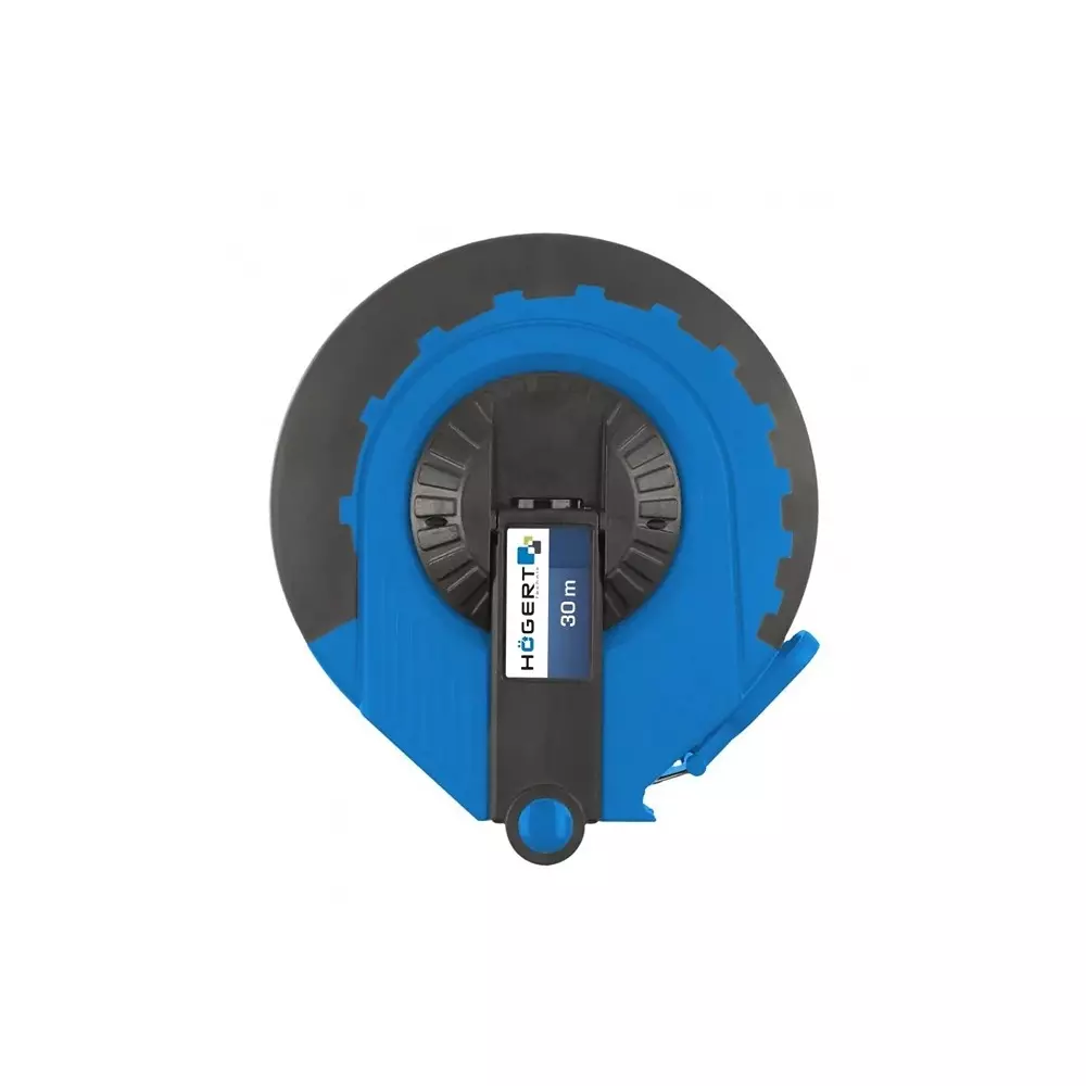 Hogert Technik Fiberglass Measuring Tape Class III Accuracy, 30 m Length and 15 mm Width, HT4M478