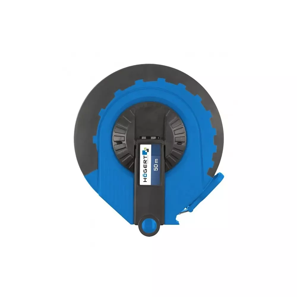 Hogert Technik Fiberglass Measuring Tape Class III Accuracy, 50 m Length and 15 mm Width, HT4M479