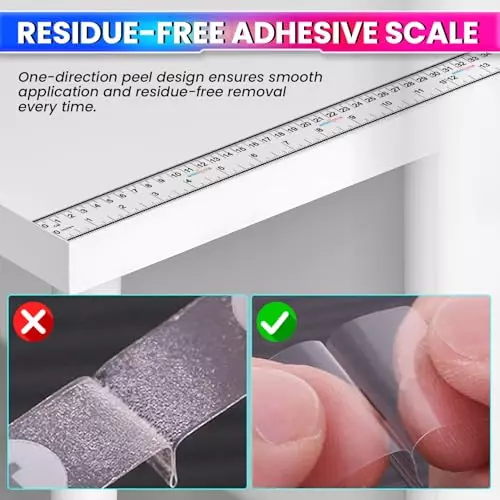 amicitools-self-adhesive-height-measuring-tape-ruler-200-cm-1-mm-measurement-accuracy-pack-of-2