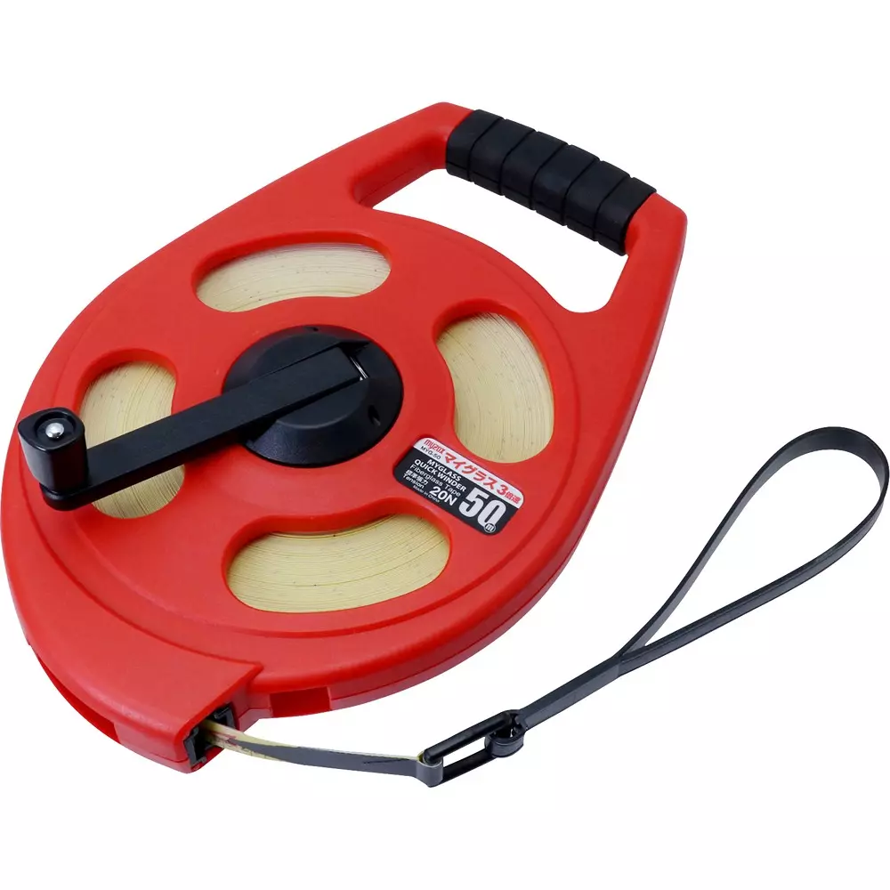 Myzox Tape Measure 50 m Length 13.0 mm Tape Width ABS resin Case Material, MYG-50