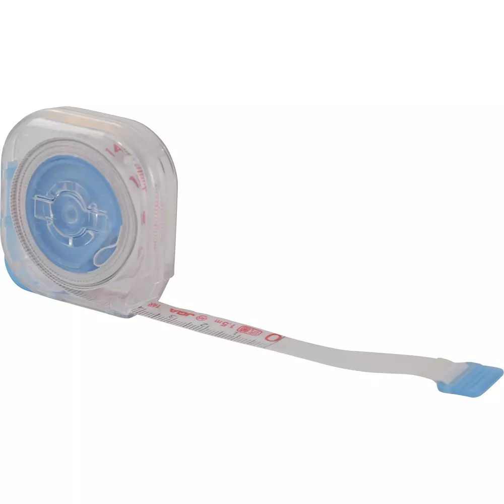 Trusco Mini Measure Free Type 12.0 mm Tape Width 1.5 m Tape Length, TGM15-B