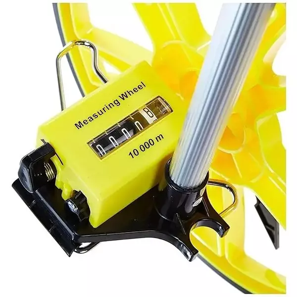 NIKTION Rodo Meter 12 mm (0.47 inch) Wheel Diameter Soft Grip Handle 1.2 Kg
