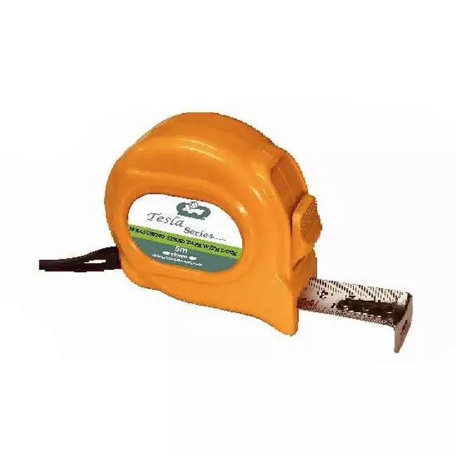 Ajay Tesla Measuring Tape Orange 19 mm x 5 m, AJ-TMT (Pack of 10 Pcs)
