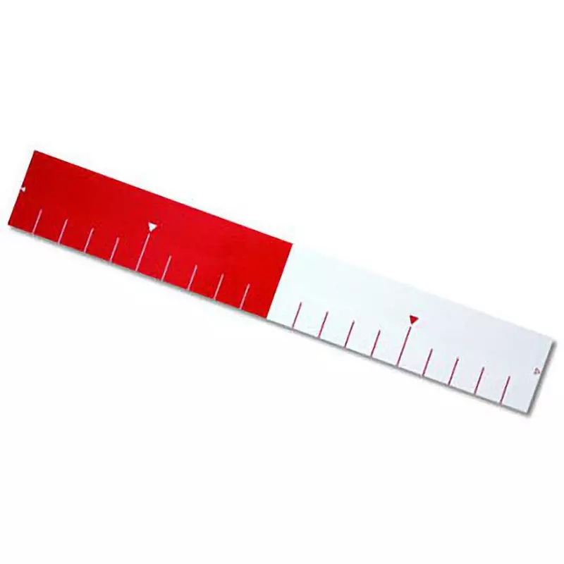 DOGYU Major Seal With adhesive tape Type Approx. 200 mm (for 5 sheets) Measuring Ranges Meter scale Scale Type, 2757 (Pack of 5)