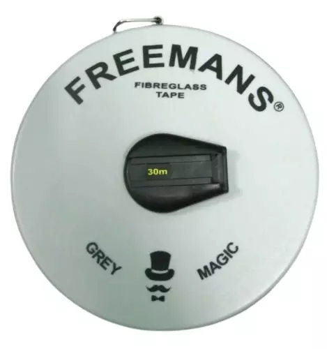 Freemans 30mtr Fibra Fiber Glass Measuring Tape