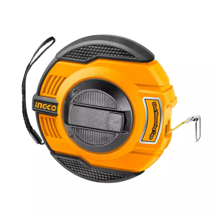 Ingco Steel Measuring Tape with 20 m Length and 12.5 mm Width for Larger Projects, Measurement, HSMT8420