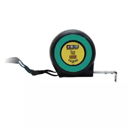 AKARI Measuring Tape With Lock Plastic Body for Measurement Purpose