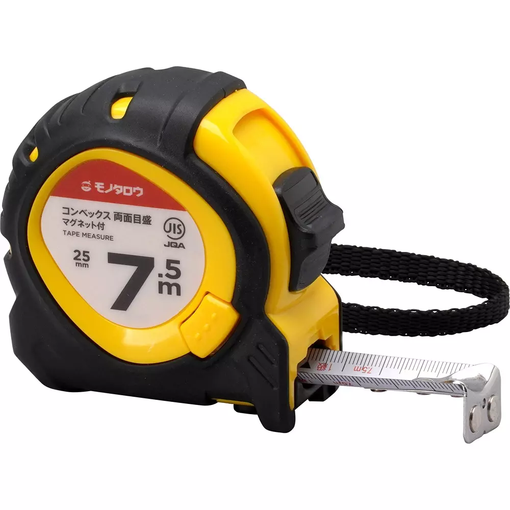 MonotaRO Convex With Rubber Double-Sided Scale With Magnet Jis Standard Certification 80x84x49.5 mm, 53260848