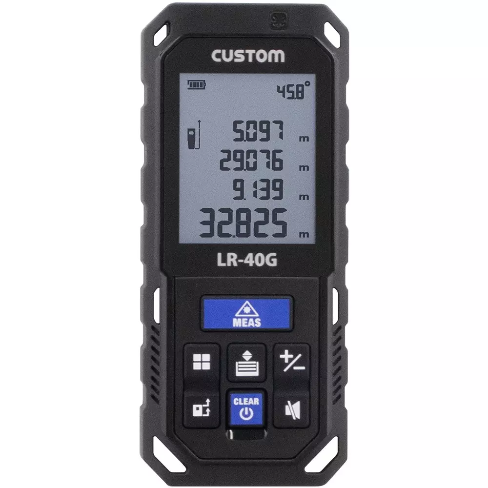 CUSTOM Measuring Tape AAA Ni-MH rechargeable batteryx3 or AAA batteryx3 Power Supply, LR-40G