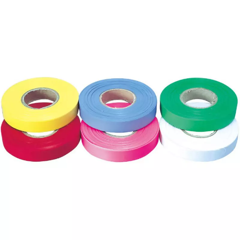 Hibiscus Vinyl Tape 50 Tape Length (m) 30 Tape Width (mm), HJ30-50Y (Pack of 10 Roll)
