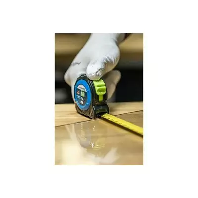 Hogert Technik Steel Measuring Tape Class II Accuracy, 5 m Length and 19 mm Width, HT4M410