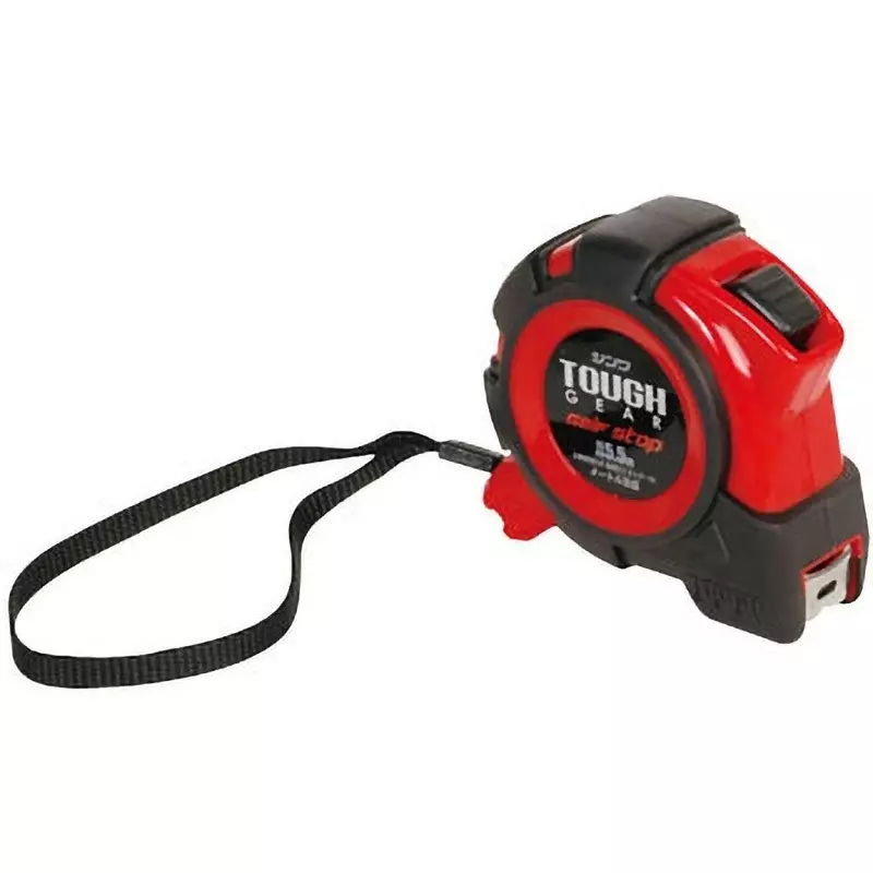 Shinwa Rules Tough Gear HG Self-Stop With Lock 19 mm Tape Width and 5.5 mm Length, 80814