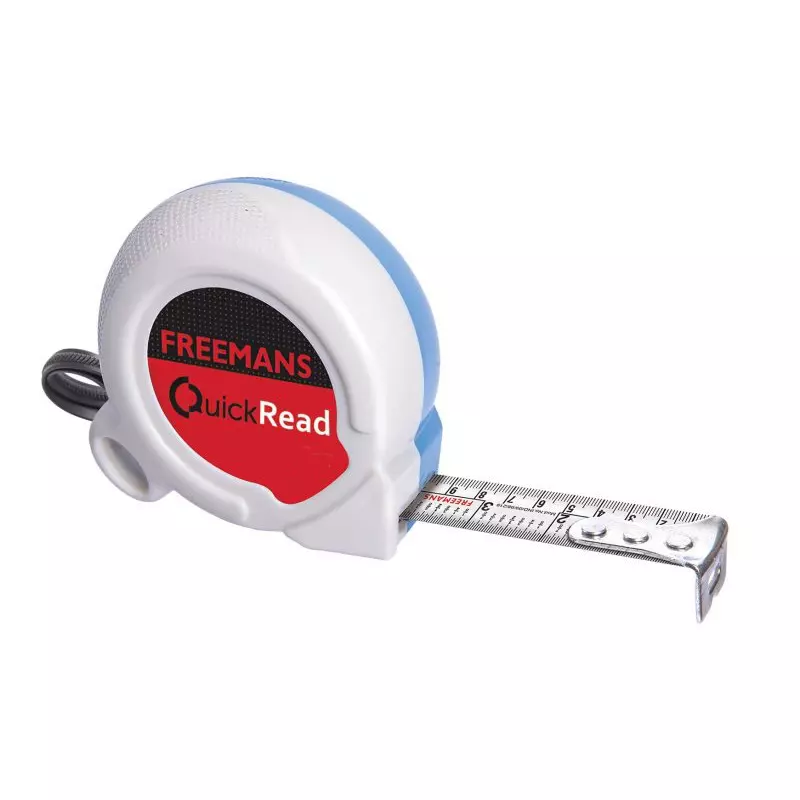 Freemans ABS White QUICKREAD – QR Measuring Tape 3 m, QR316