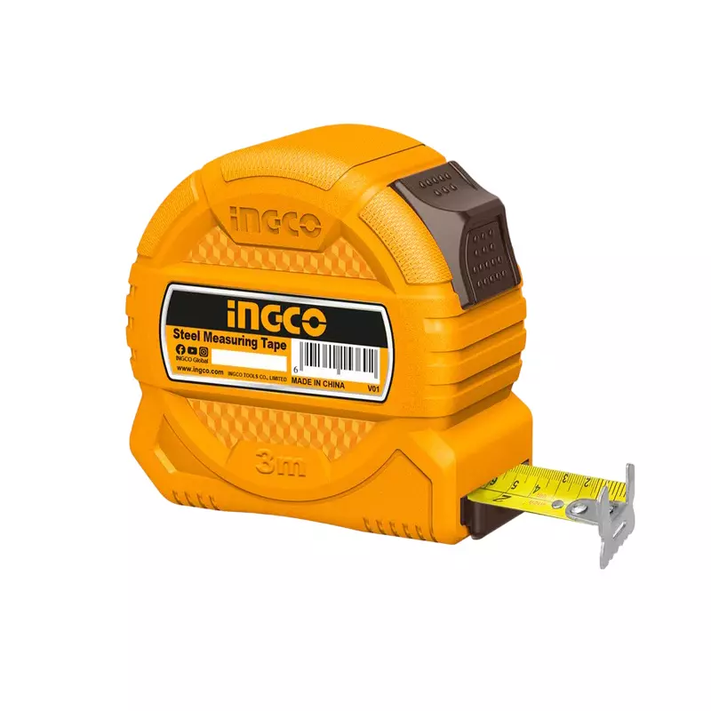 Ingco Steel Measuring Tape for Larger Projects, Measurement