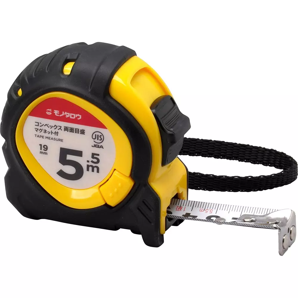 MonotaRO Convex With Rubber Double-Sided Scale With Magnet Jis Standard Certification 70x73x43.5 mm, 53260823