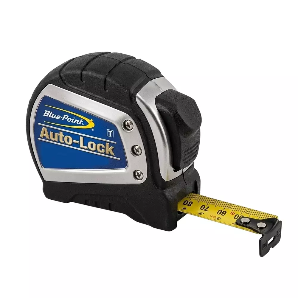 Blue-Point Measuring Tape with Plastic Housing and 5 m Length for Professionals & DIY Enthusiasts, BMPLM5