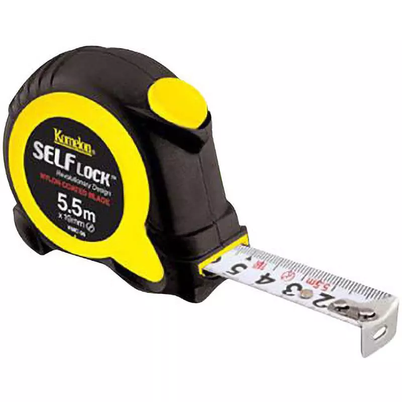 KOMELON Self-Lock With lock Type Meter Scale Type 5.5 Tape Length (m), KMC-36-5.5/25
