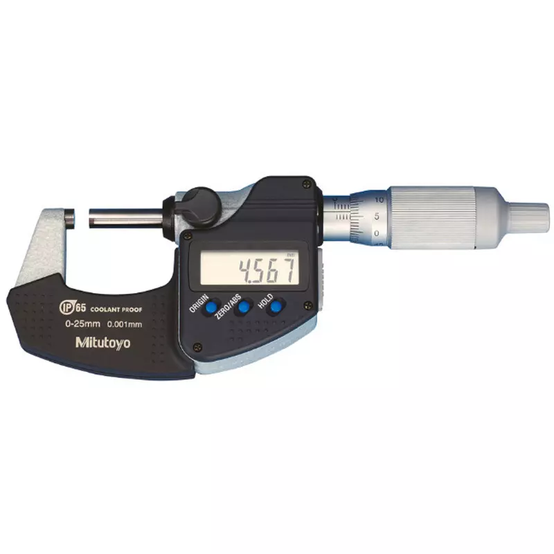 Mitutoyo Digimatic Micrometer + Data Logger Printer Set 0 - 25 mm, MDC-25MXT+05CZA663+DP-1VA ROGGER (1 Kit)