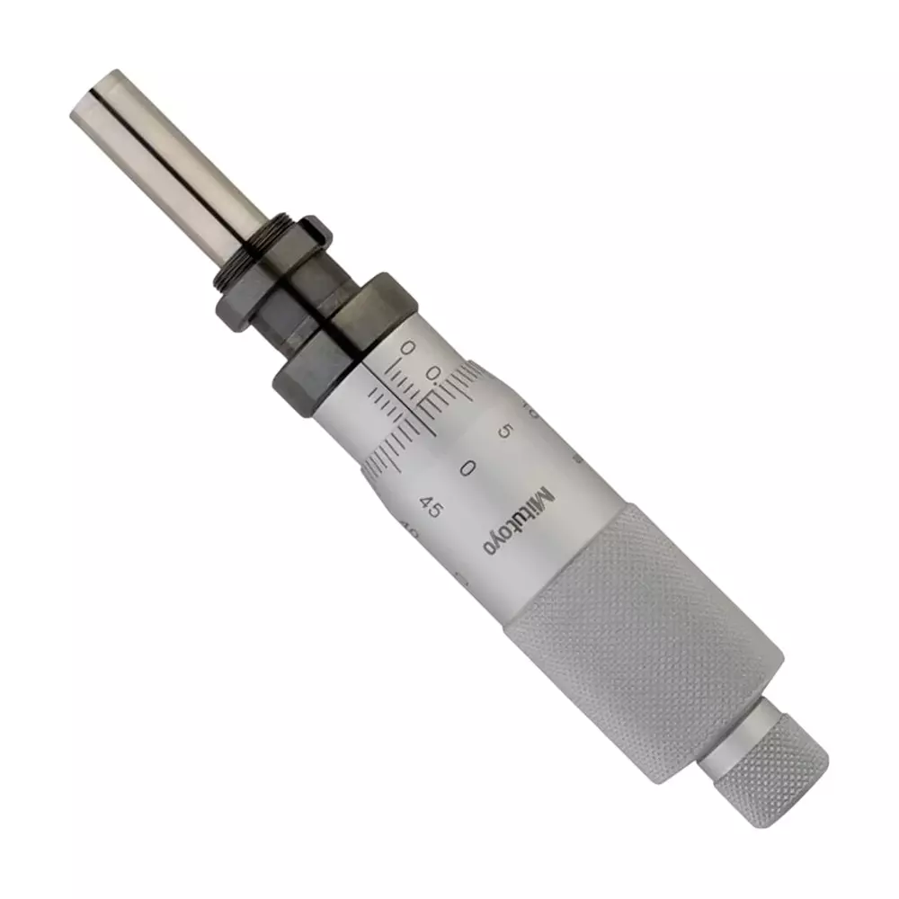 Mitutoyo Micrometer Head 0 - 0.05 inch (0 - 2.5 mm) Range, 110-112