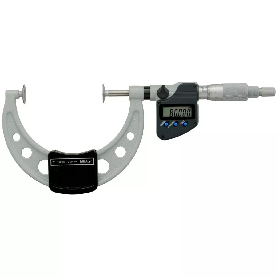 Mitutoyo Dedicated Digimatic Micrometer PDM 75 - 100 mm Measuring Range, PDM-100MX