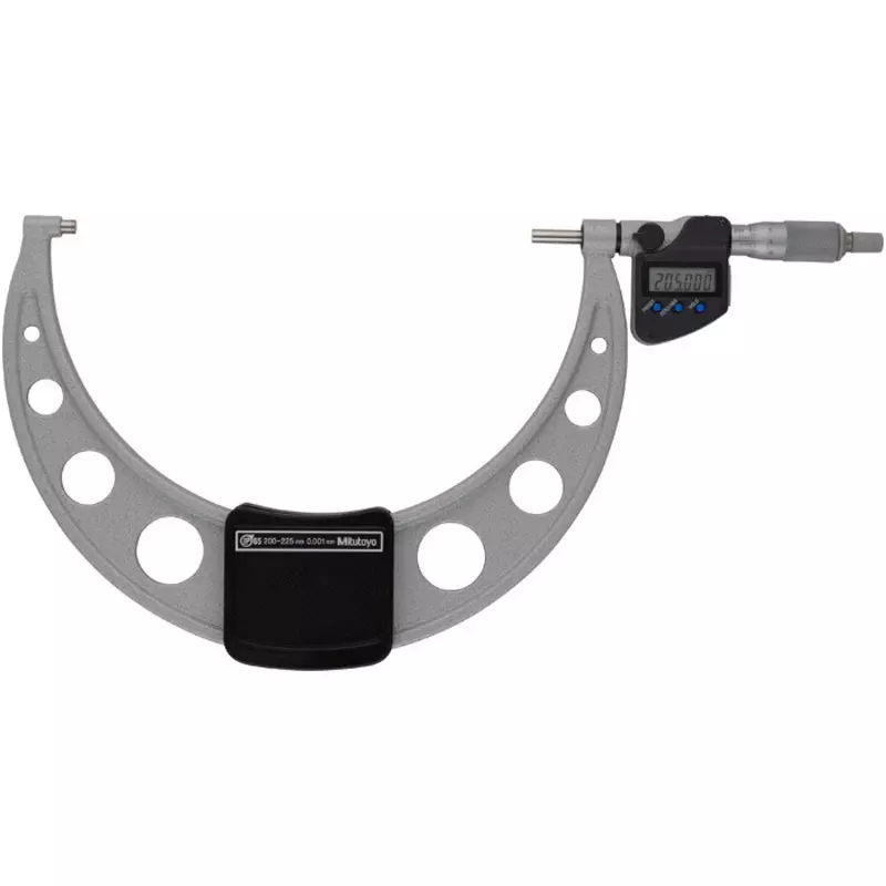 Mitutoyo Coolant-proof Micrometer U-WAVE Transmitter Set (IP67 Type) 200 - 225 mm, MDC-225MX+02AZF310+264-622 (1 Kit)