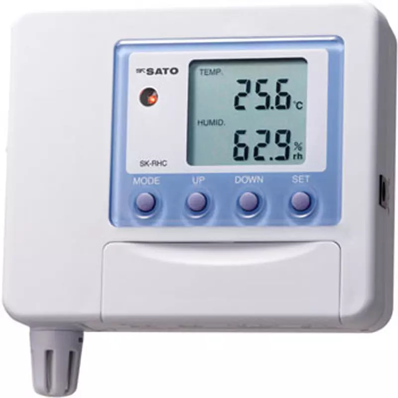 Sato Keiryoki Indicator DC 12-24 V or AC adapter (DC9 V) Power Supply Depends on the sensor, SK-RHC-C(8920-04)