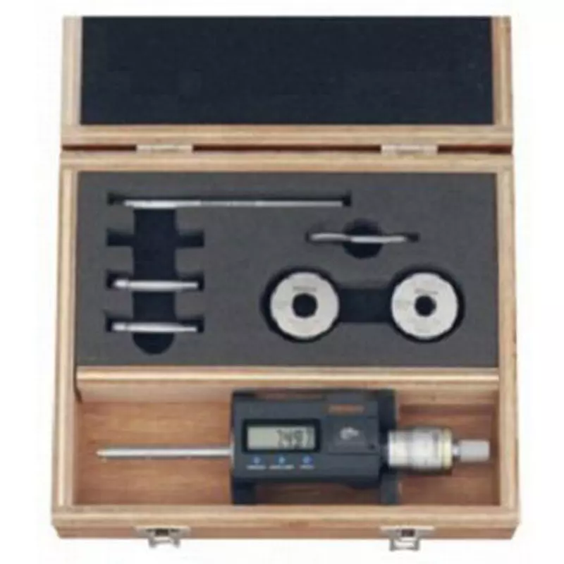 Mitutoyo Digimatic Hole Test + Input Tool (RS-232C) + Foot Switch Set 12 to 25 mm, HTD-12RST+05CZA662+IT-007R+937179T (1 Kit)