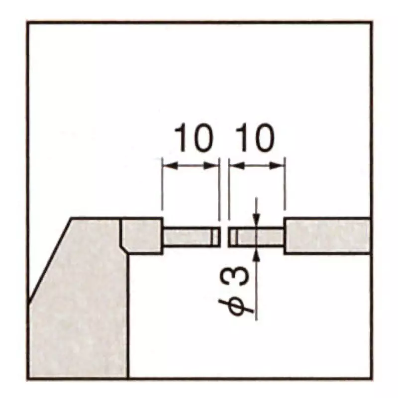 mitutoyo-spline-micrometer-25--50-mm-range-001-mm-minimum-reading-spm-50