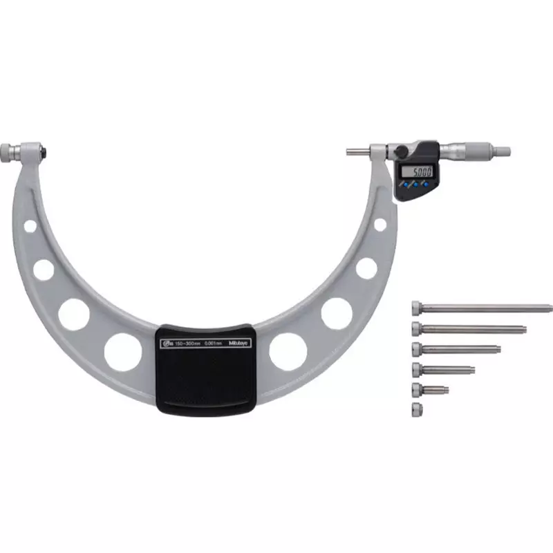 Mitutoyo Digimatic Replacement Anvil Micro + Input Tool (USB) Set 150 - 300 mm, OMC-300MX+05CZA663+IT-020U (1 Kit)