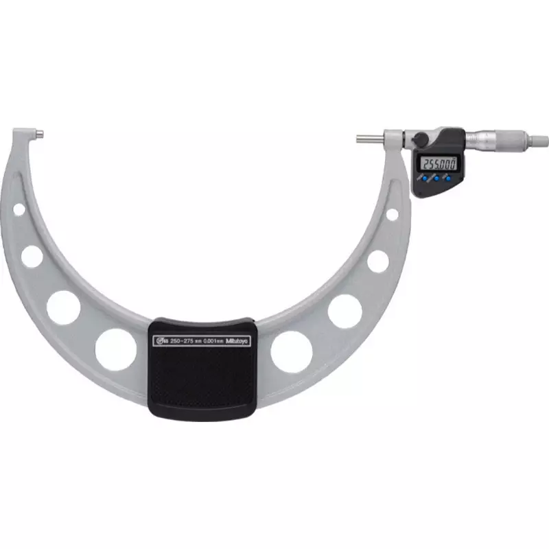 Mitutoyo Coolant-proof Micrometer U-WAVE Transmitter/receiver Set (IP67 Type) 250 - 275 mm, MDC-275MX+02AZF310+264-622+02AZD810D (1 Kit)