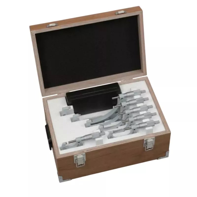 Mitutoyo Micrometer Standard Set For External Measurement 0 - 150 mm, OMST-150B (1 Kit)