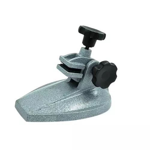 Buyohlic International Micrometer Stand Professional Grade with Large Clamping Knobs for Micrometers up to 4 inch (101.6 mm), XT-FHS5-E21I