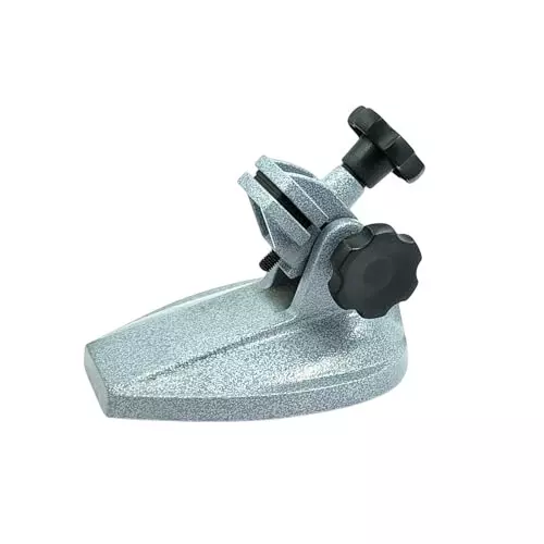 Buyohlic International Micrometer Stand Professional Grade with Large Clamping Knobs for Micrometers up to 4 inch (101.6 mm), XT-FHS5-E21I