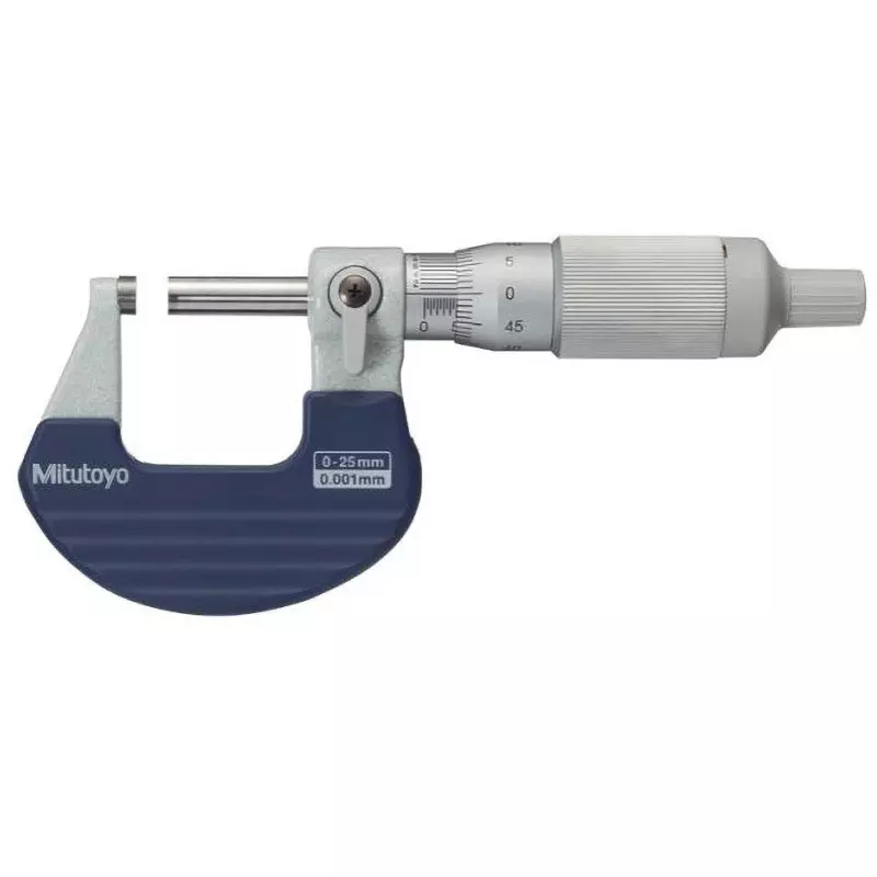 mitutoyo-ratchet-thimble-micrometer-0--25-mm-measuring-range-m327-25