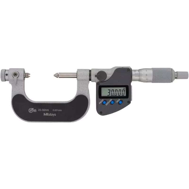Mitutoyo Digimatic Screw Micro + Input Tool Direct Set 25 - 50 mm, TMC-50MX+USB-INT-B (1 Kit)