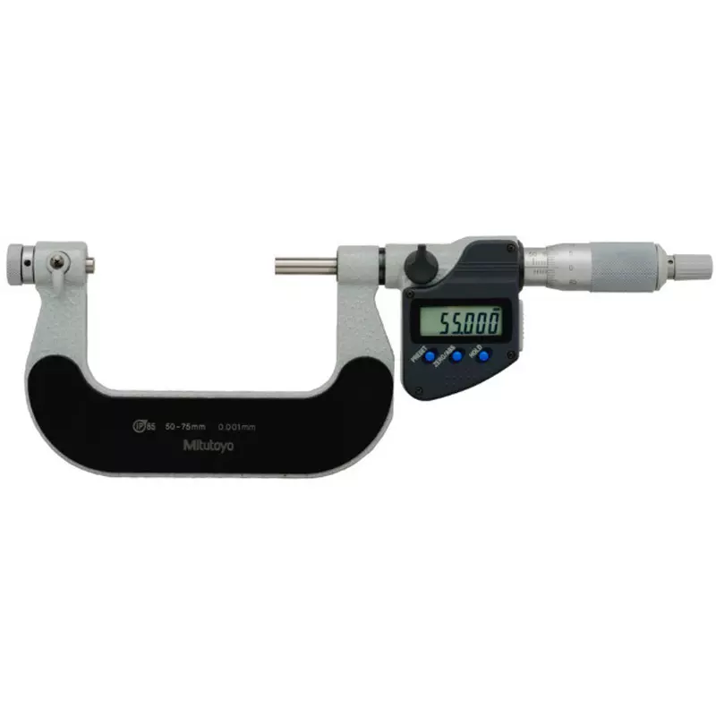 Mitutoyo Digimatic Screw Micro + Input Tool (RS-232C) Set 50 - 75 mm, TMC-75MX+05CZA663+IT-007R (1 Kit)
