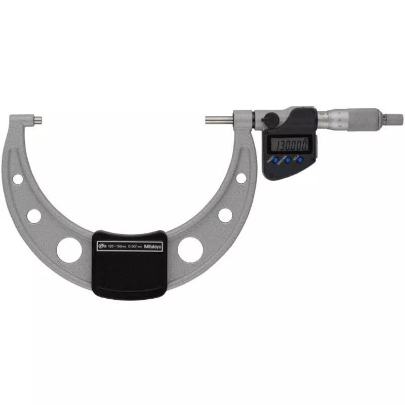 Mitutoyo Coolant Proof Micrometer U-WAVE Transmitter And Receiver Set (buzzer Type) 125 - 150 mm, MDC-150MX+02AZF310+264-623+02AZD810D (1 Kit)