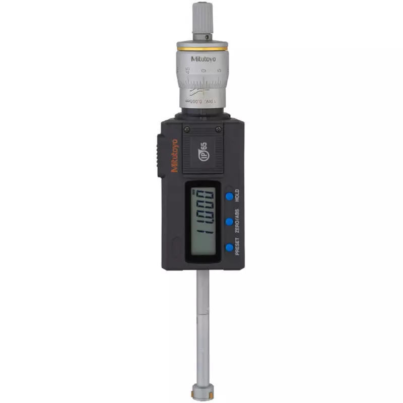 Mitutoyo Digimatic Hole Test + Input Tool (RS-232C) + Foot Switch Set 10 to 12 mm, HTD-12R+05CZA663+IT-007R+937179T (1 Kit)