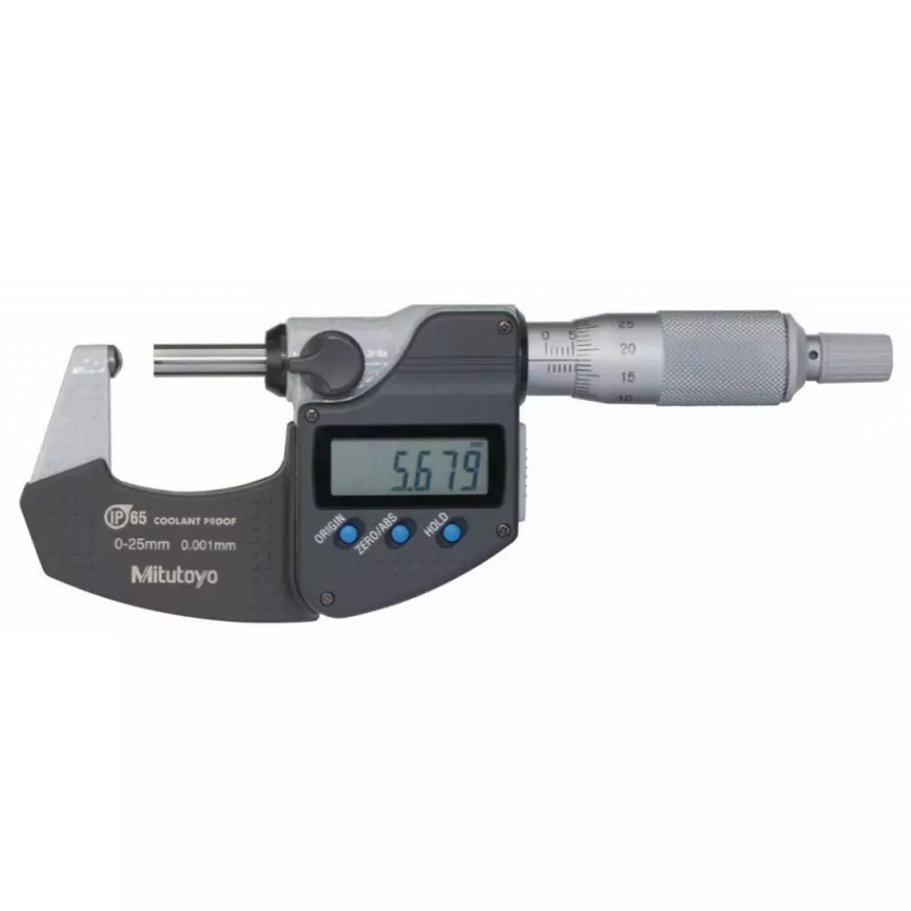 Mitutoyo Digimatic Single Spherical Micro + Input Tool (RS-232C) Set 0 - 25 mm, BMS-25MX+05CZA662+IT-007R (1 Kit)