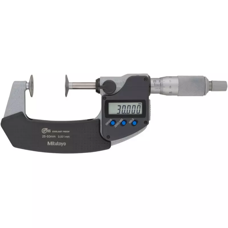 Mitutoyo Unimicrometer U-WAVE Transmitter Set (IP67, Bluetooth Type) 25 - 50 mm, GMA-50MX+02AZF310+264-626 (1 Kit)