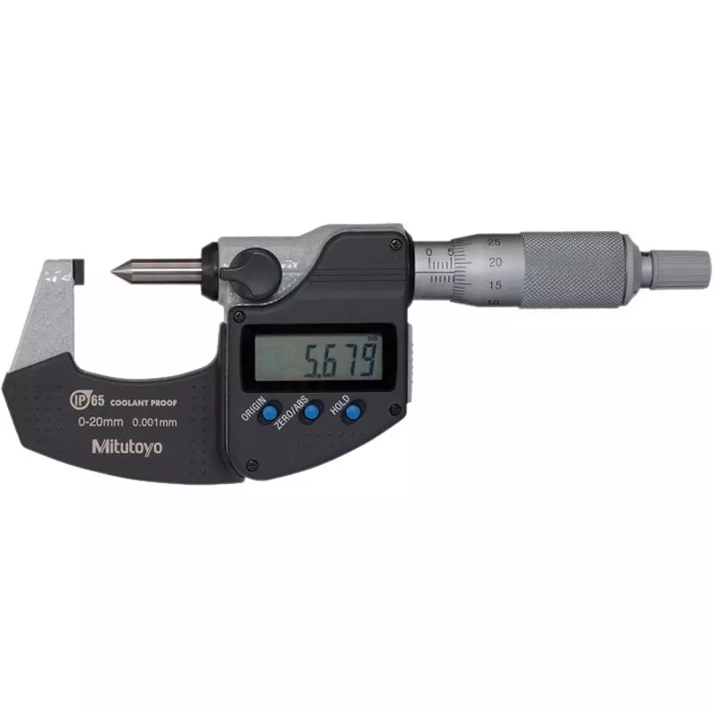 Mitutoyo Crimp Height Micrometer U-WAVE Transmitter/Receiver Set (Buzzer Type) 0 - 20 mm, CHM-20MX+02AZF310+264-623+02AZD810D (1 Kit)