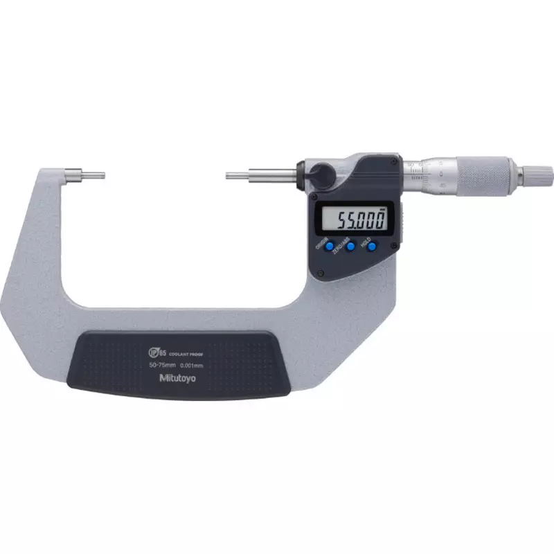 Mitutoyo Spline Micrometer U-WAVE Transmitter Set (IP67 Type) 50 - 75 mm, SPM-75MX+02AZF310+264-622 (1 Kit)