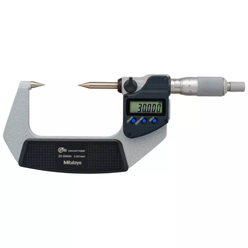 Mitutoyo Point Micrometer U-WAVE Transmitter/Receiver Set (IP67 Type) 25 - 50 mm, CPM30-50MX+02AZF310+264-622+02AZD810D (1 Kit)