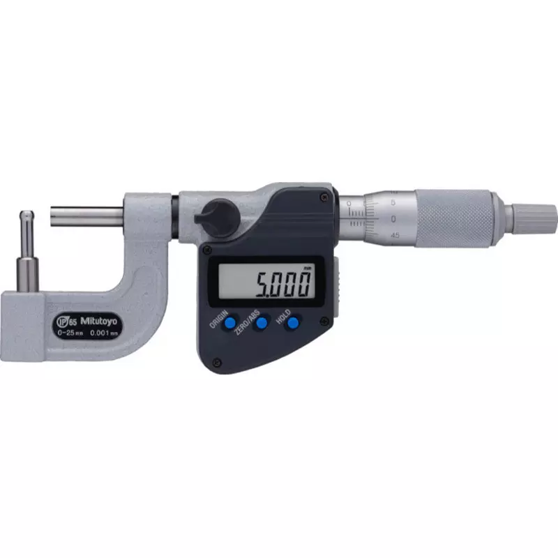 Mitutoyo Digimatic Rod Spherical Micro + Data Logger Printer Set 0 - 25 mm, BMB3-25MX+05CZA662+DP-1VA ROGGER (1 Kit)