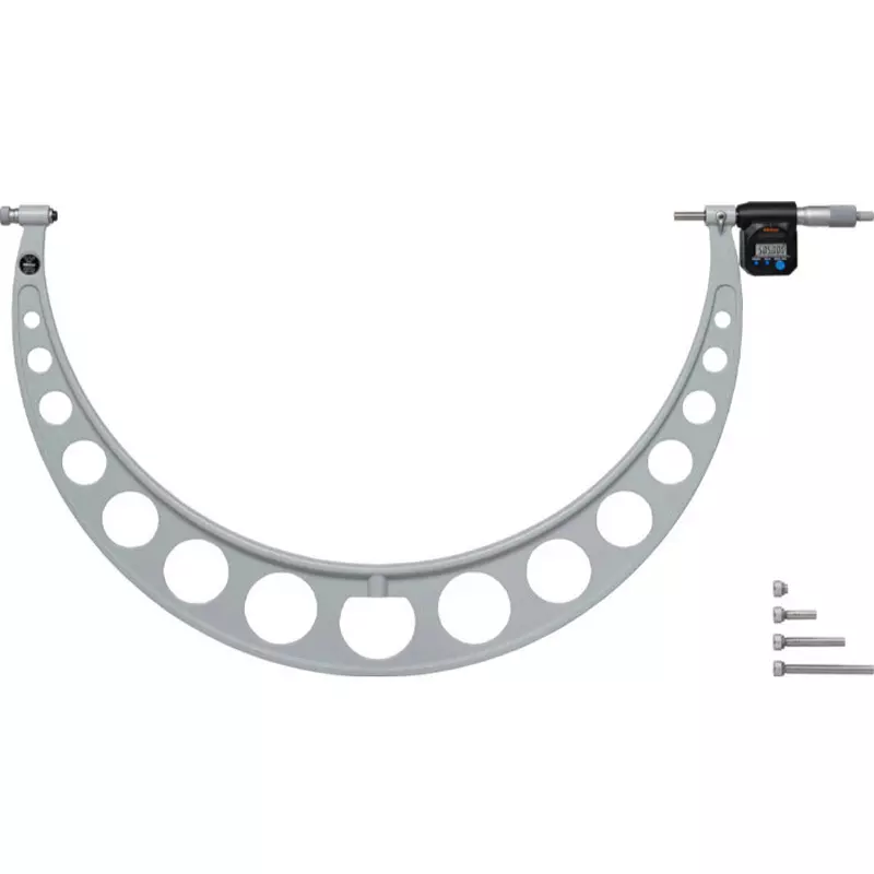 Mitutoyo Digimatic Replacement Anvil Type Micro + Input Tool (RS-232C) Set 500 - 600 mm, OMC-600MB+04AZB512+IT-007R (1 Kit)