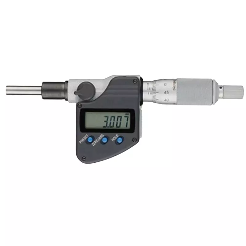 Mitutoyo Digimatic Micrometer Head + Input Tool (RS-232C) Set 0 - 25 mm, MHN1-25MX+05CZA662+IT-007R (1 Kit)