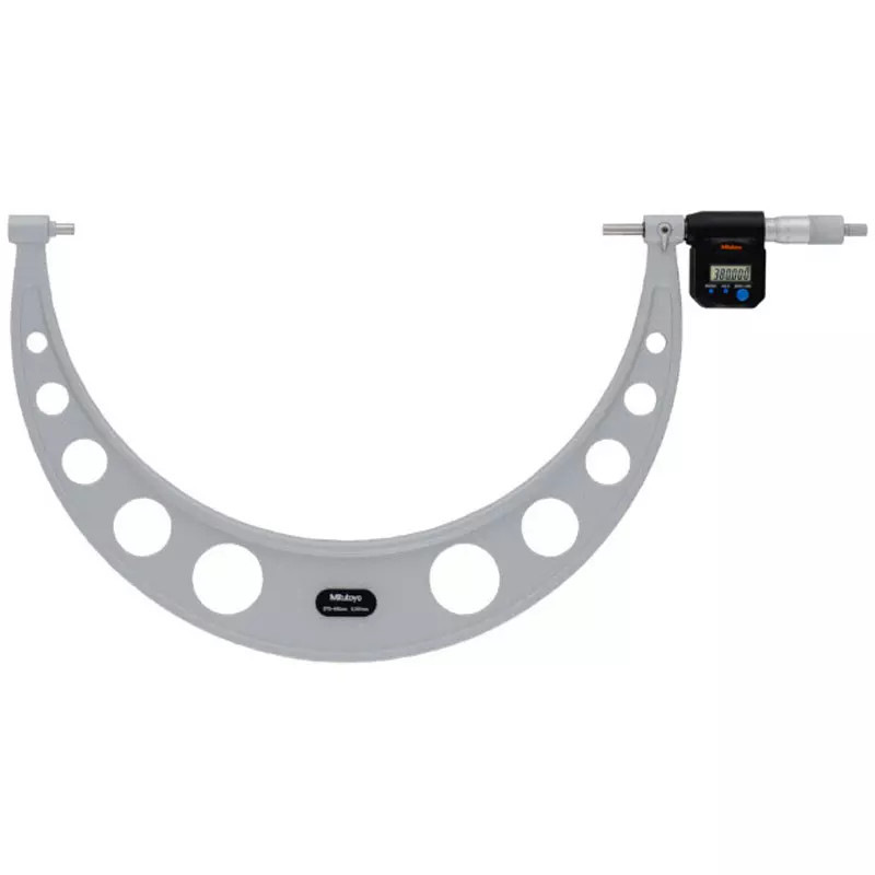 Mitutoyo Digimatic Micro + Data Logger Printer + Foot Switch Set 375 - 400 mm, MDC-400MB+04AZB513+DP-1VA ROGGER+937179T (1 Kit)